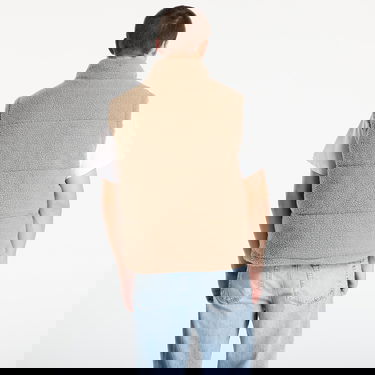 Vesta Urban Classics Basic Teddy Puffer Vest Béžová | TB7939-01279, 3