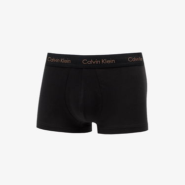 Boxerky CALVIN KLEIN Cotton Stretch Low Rise Trunk Čierna | U2664G 6FB, 2