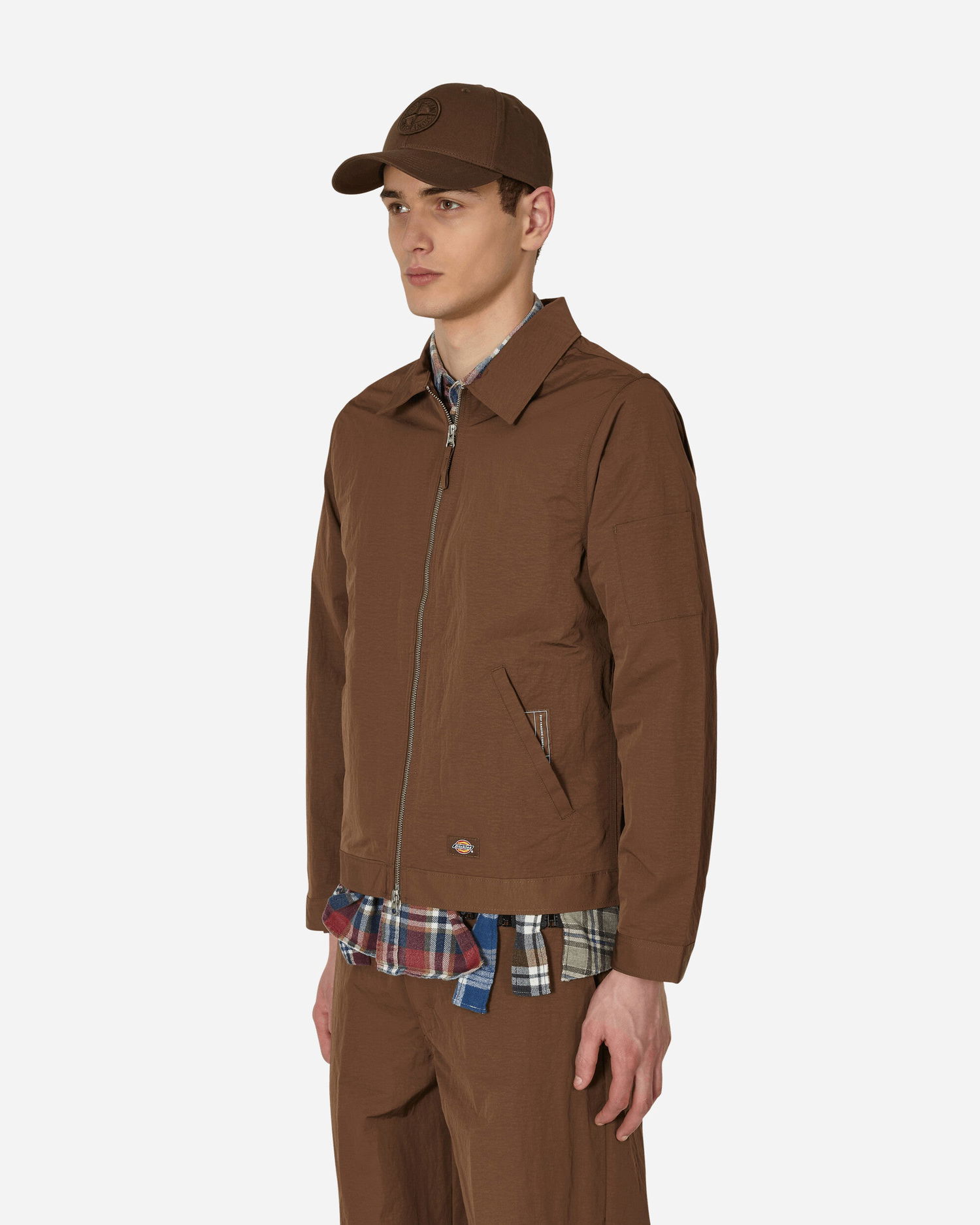 Bunda Dickies Pop Trading Company Eisenhower Rain Jacket Hnedá | DK0A4YKIG561 G561, 1