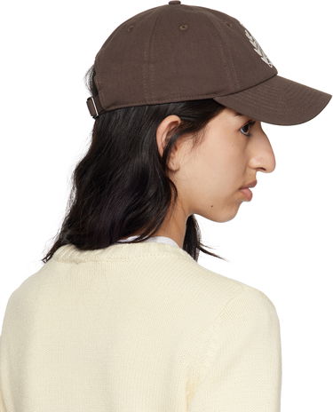 Šiltovka Sporty & Rich Sporty & Rich H&W Crest Cap Hnedá | AC040612241BR03, 2