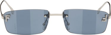 Slnečné okuliare FENDI Fendi 'Fendi First' Crystal Sunglasses Šedá | FE4172USM5416X 840126860498, 0