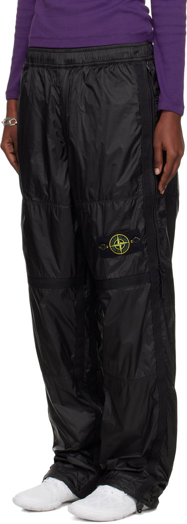 Nohavice Stone Island Stone Island Ripstop Light HT Nylon Trousers Čierna | K2S15 3100027 S0163, 3