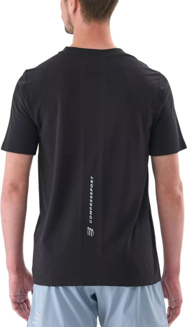 Tričko Compressport Performance T-Shirt Short Sleeve Čierna | atsm4929002l, 1