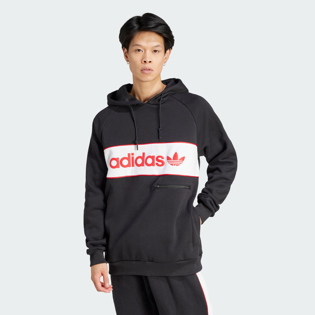 Mikina adidas Originals NY Hoodie Čierna | IS5733, 0