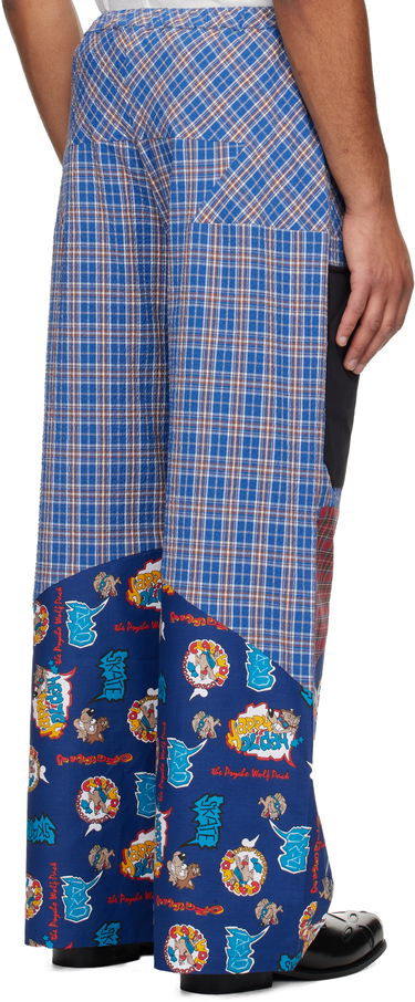 Cargo nohavice Chopova Lowena Chopova Lowena Vega Cartoon Patchwork Cargo Trousers Rôznofarebný | 4053, 2