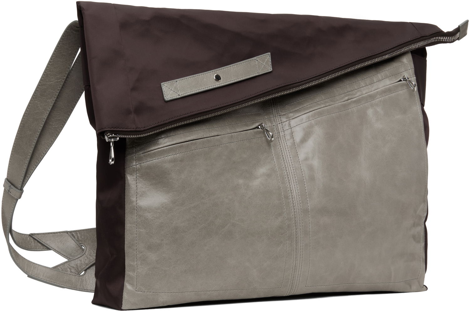 Taška cez rameno KIKO KOSTADINOV Kiko Kostadinov Jarocka Messenger Bag Šedá | KKSS25BG03-158, 1