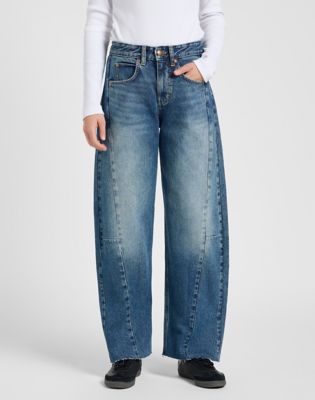 Džínsy Lee Rider Barrel Loose Jeans 33x33 Modrá | 112372443, 0