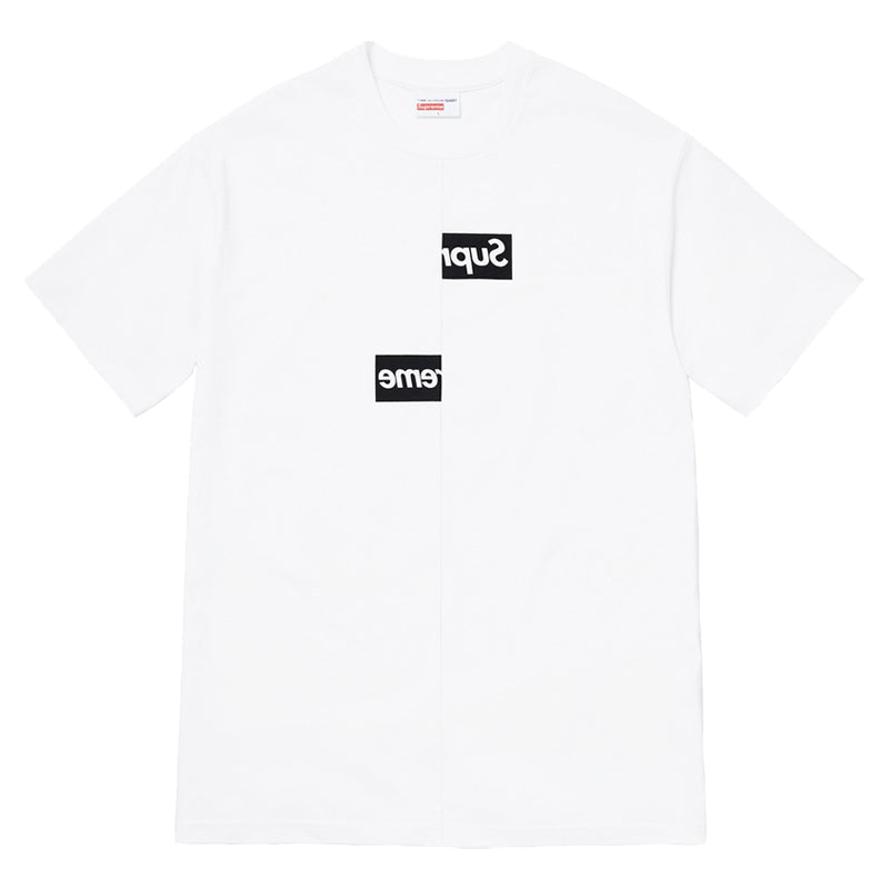 Tričko Supreme Split Box Logo Graphic T-Shirt Biela | SP-FW18KN2-WH