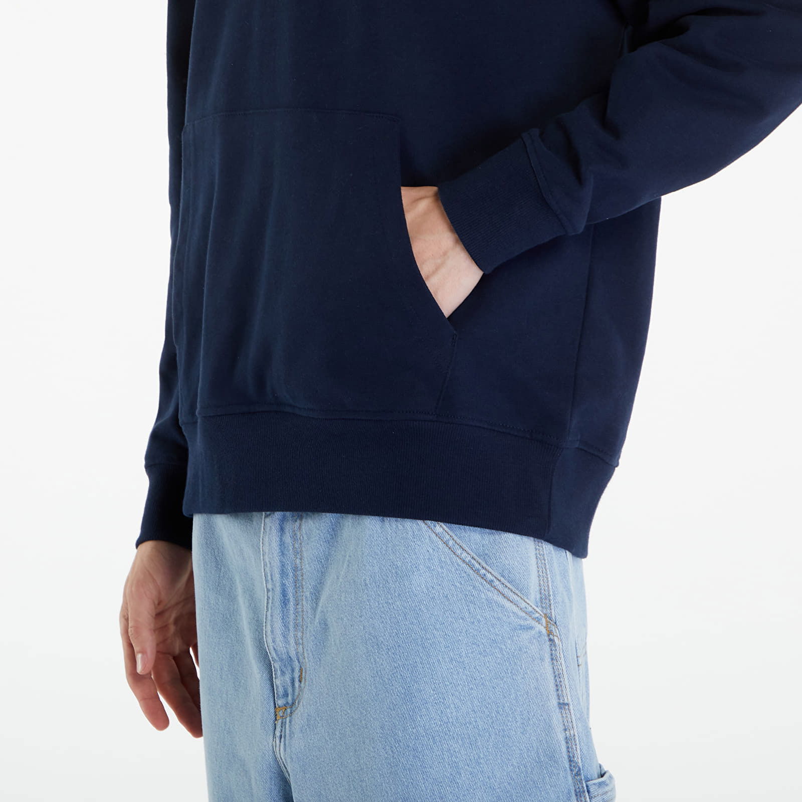 Relaxed Signature Hoodie Blue