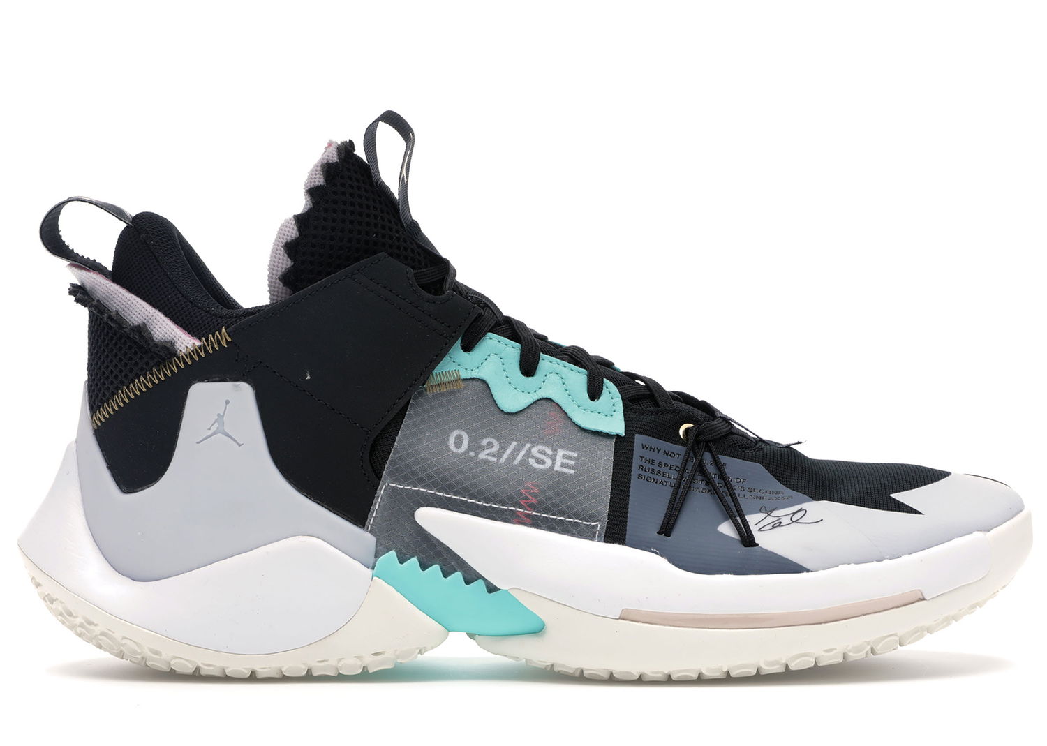 Tenisky a topánky Jordan Why Not Zer0.2 SE Black Vast Grey Čierna | AV4126-001/AQ3562-001, 0