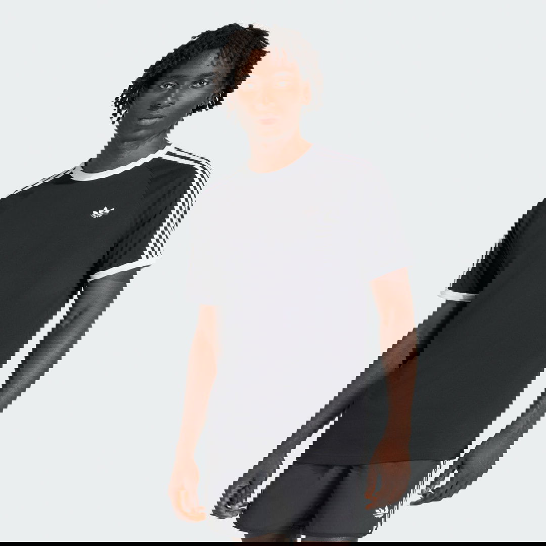 Tričko adidas Performance T-Shirt 3 Stripes Čierna | KE3538, 0