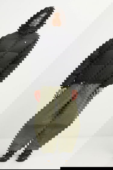 Prešívaná bunda AAPE by A Bathing Ape 29.5-inch Hooded Winter Down Puffer Jacket Čierna | AAPDNM7725XXP, 5