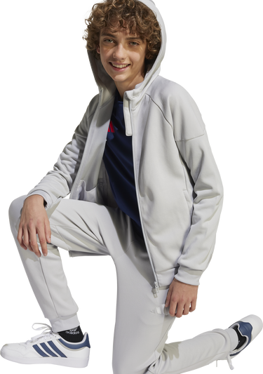 Mikina adidas Originals TIRO25 Full-Zip Hoodie Šedá | jc5126, 3