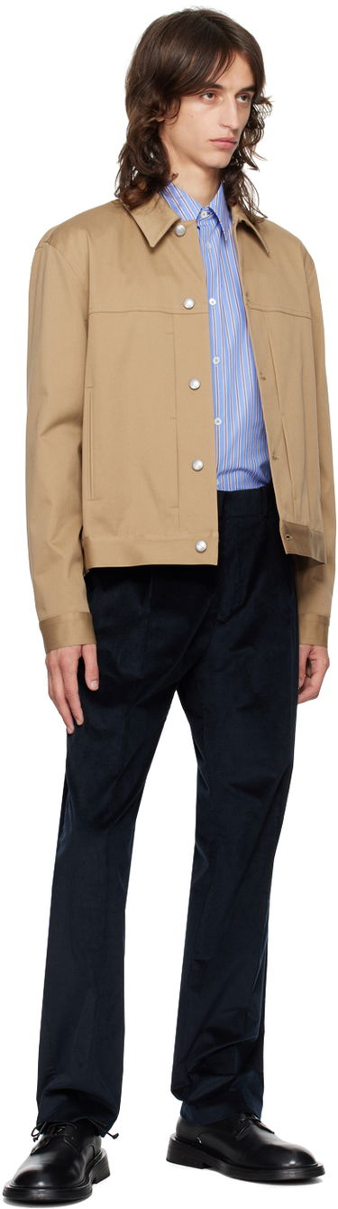 Košeľa Paul Smith Paul Smith Striped Casual Fit Shirt Modrá | M1R-700Y-N02387-41, 3