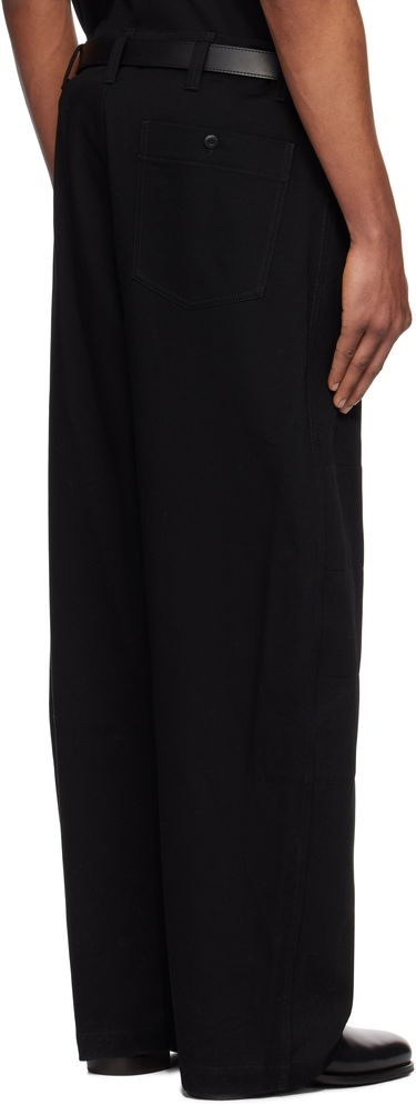 Cargo nohavice LEMAIRE Lemaire Big Work Trousers Čierna | PA1174 LF1365, 2