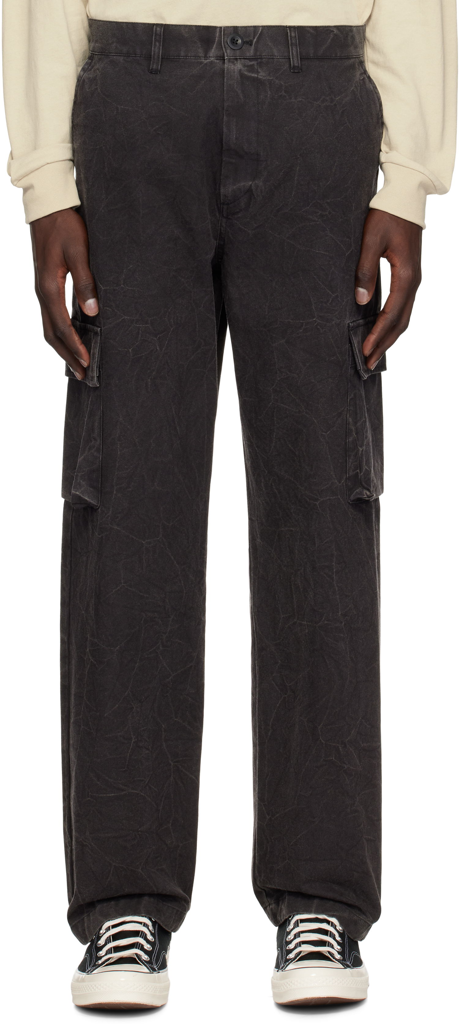Cargo nohavice John Elliott John Elliott Corpus Cargo Pants Čierna | F206G10410A, 0