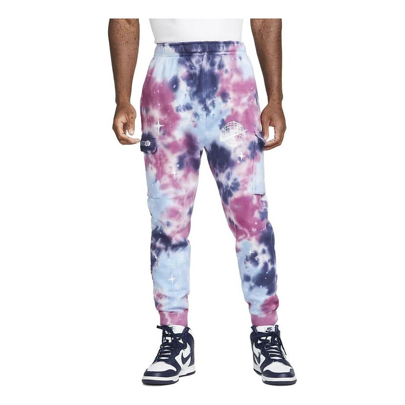 Cargo nohavice Nike Club Space Wave Cargo Pants Fialová | FB9041-500