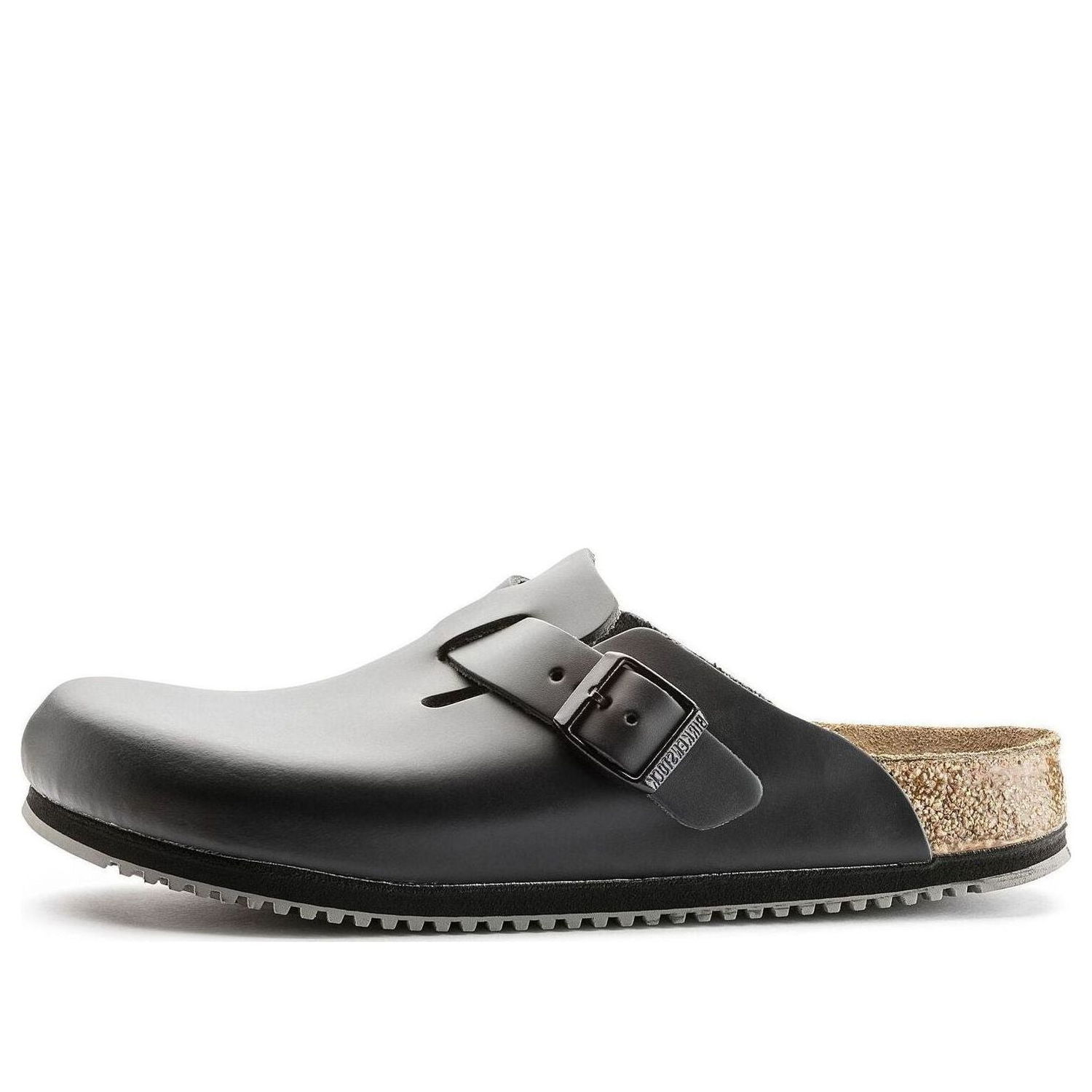 Tenisky a topánky Birkenstock Boston Super Grip Leather Clogs Čierna | 0060194, 0