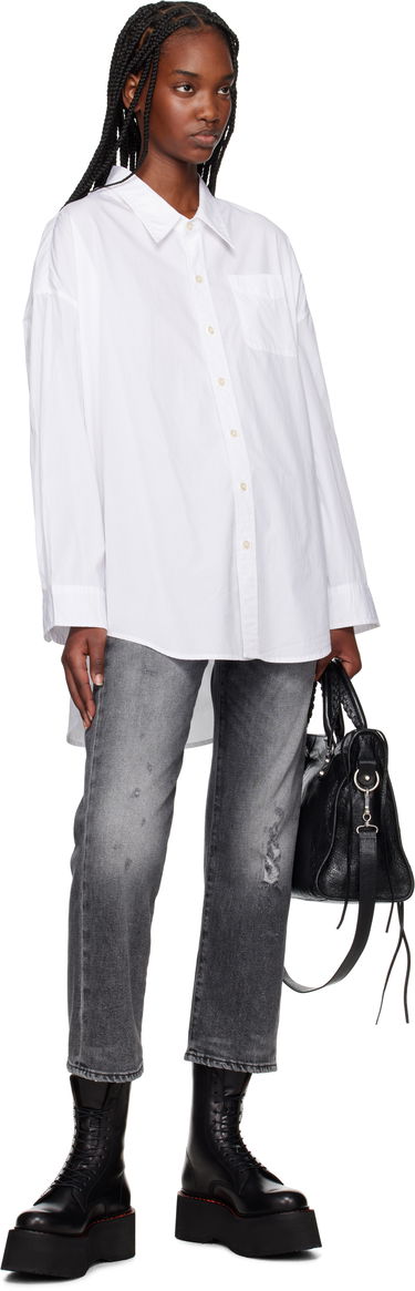 Džínsy R13 R13 Straight-Leg Boyfriend Jeans Šedá | R13W5083-D137C, 3