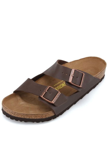 Tenisky a topánky Birkenstock Arizona Reg Birko-Flor Hnedá | 051701_dark brown, 7