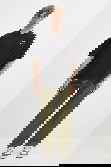 Tričko AAPE by A Bathing Ape Cotton Oversized T-shirt with Patch Fancy Main Čierna | AAPTEM1652XXO, 3