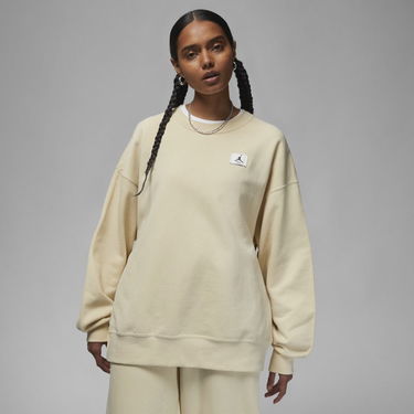Mikina Jordan Flight Fleece Crew Béžová | DQ4599-234, 0