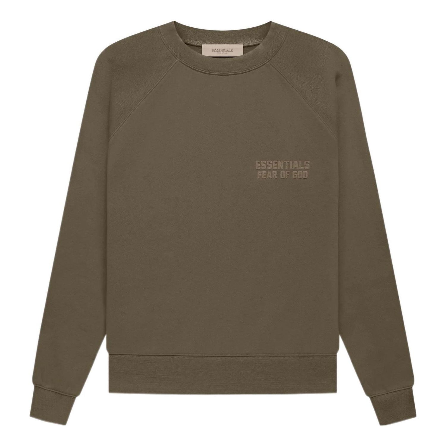 Sveter Fear of God Essentials by Fear Of God Crewneck Sweatshirt Zelené | FOG-FW22-407, 0