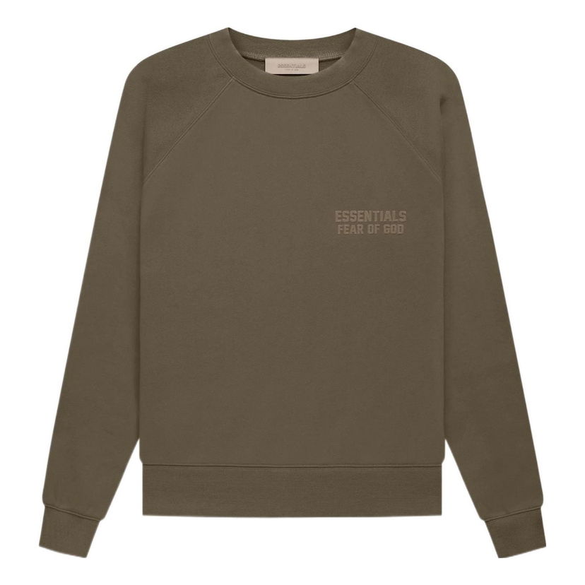 Sveter Fear of God Essentials by Fear Of God Crewneck Sweatshirt Zelené | FOG-FW22-407