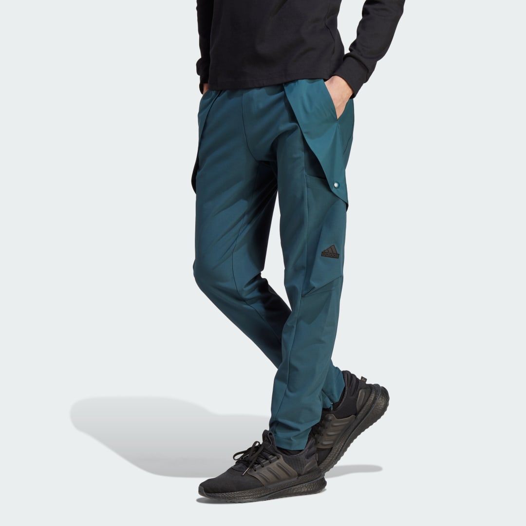 Nohavice a džínsy adidas Originals City Escape Cargo Zelené | IA3082, 1