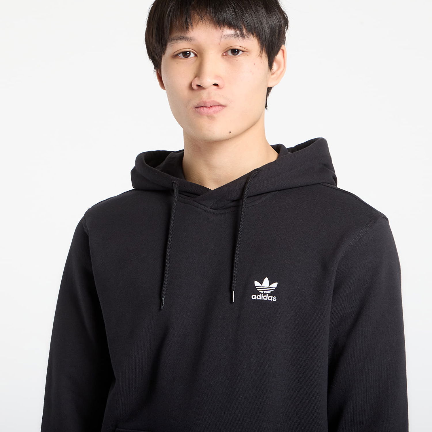 Mikina adidas Originals Ess Hoodie Čierna | JD2404, 0
