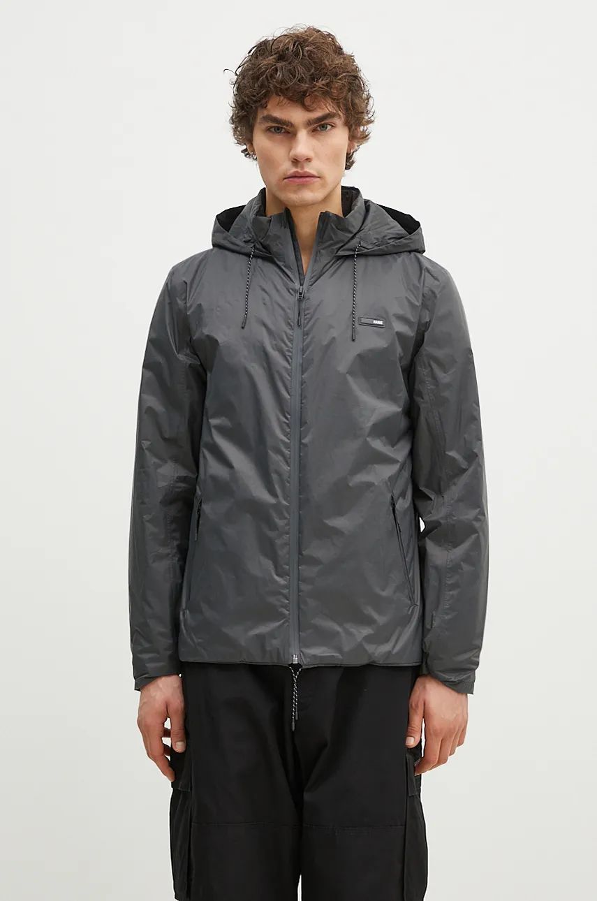 Vetrovka Rains Padded Nylon Jacket Šedá | 15470.SLATE, 0