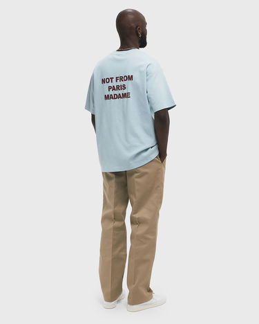 Tričko Drôle de Monsieur Drôle de Monsieur Slogan T-Shirt XXL Modrá | G-TS203-CO002-LBE, 1