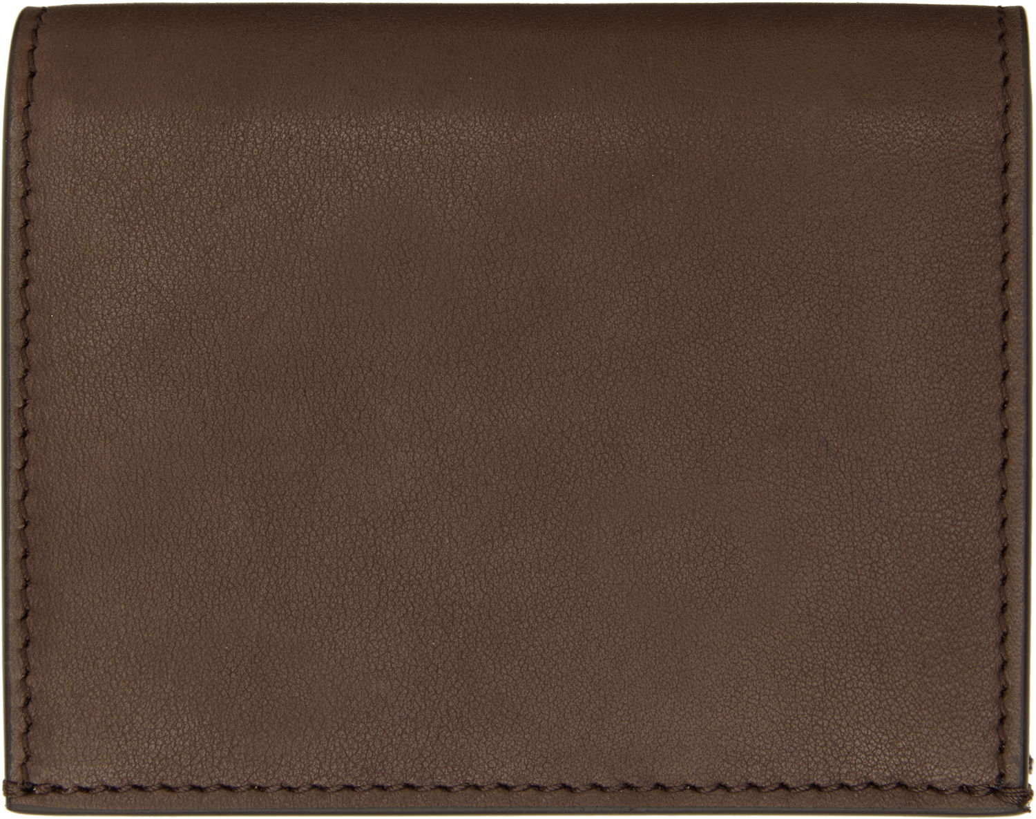 Peňaženka Thom Browne Thom Browne Soft Calf Leather Single Card Holder Hnedá | MAW021L-L0117, 0