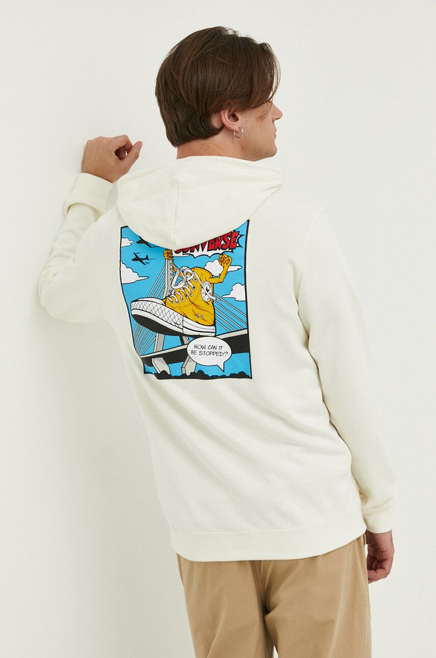 Mikina Converse Comic Hoodie Béžová | 10024614.A03, 0