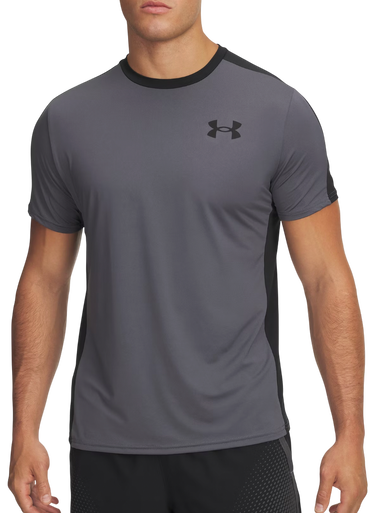 Tričko Under Armour HeatGear Wordmark Performance Short Sleeve T-Shirt Šedá | 6007758-025, 0