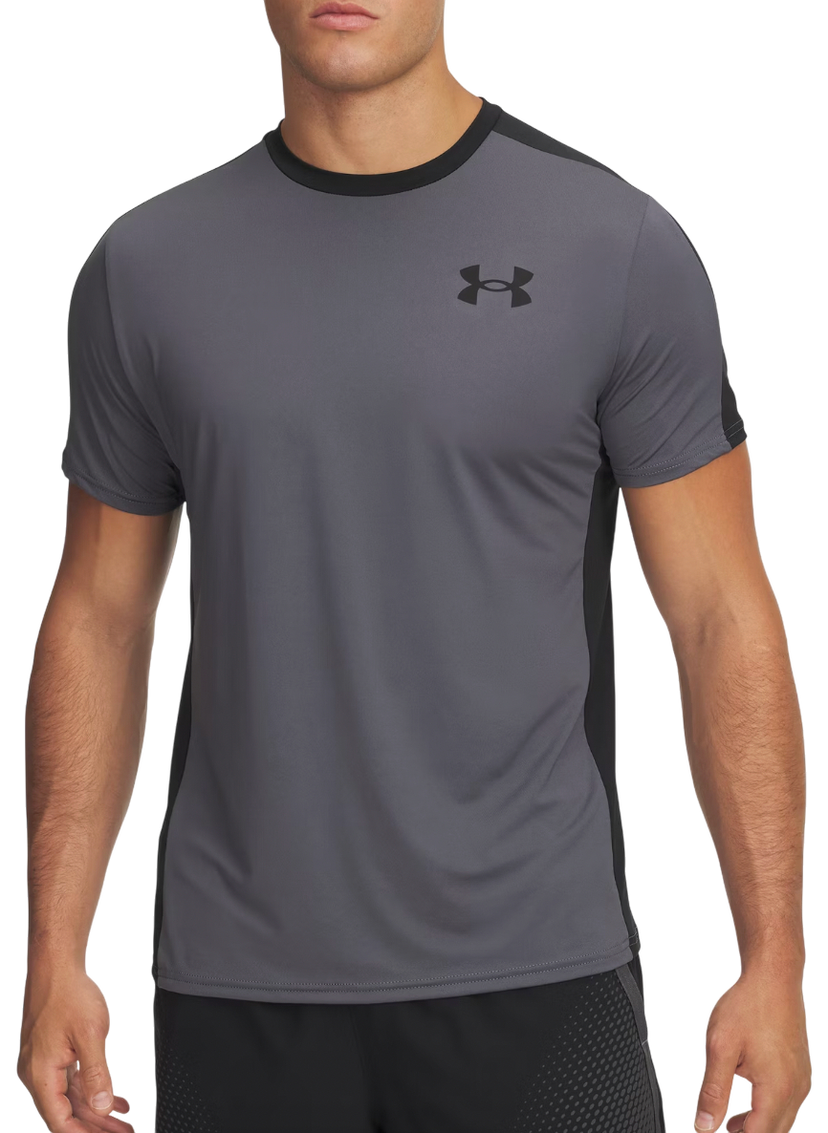 Tričko Under Armour HeatGear Wordmark Performance Short Sleeve T-Shirt Šedá | 6007758-025
