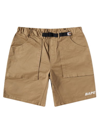 Šortky BAPE Climbing Short Beige Béžová | 001SPJ301001M-BGE