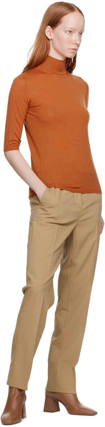 Sveter Max Mara Max Mara Turtleneck Top Oranžová | 2313610431600 13610431, 3