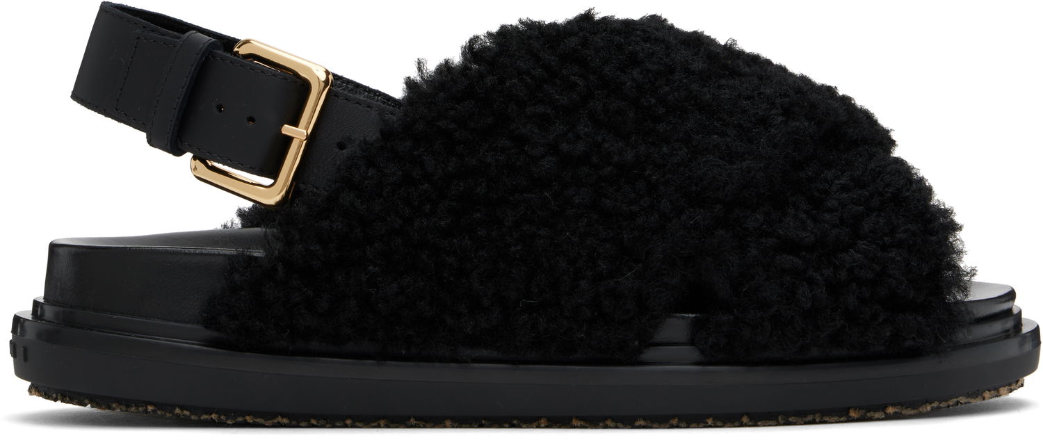 Tenisky a topánky Marni Fussbett Sandals Čierna | FBMS005801 P9093, 0