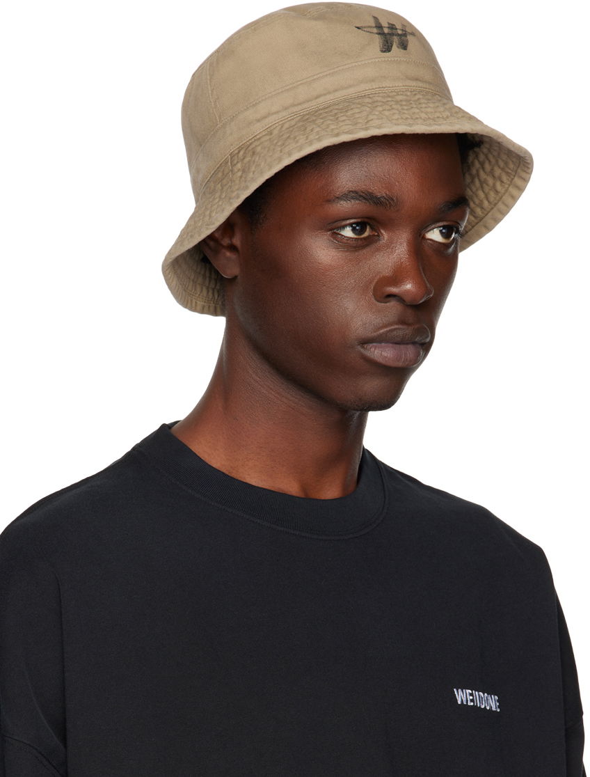 Šiltovka We11done We11done WD One Logo Bucket Hat Béžová | WD-AH3-22-404-U-BG, 1