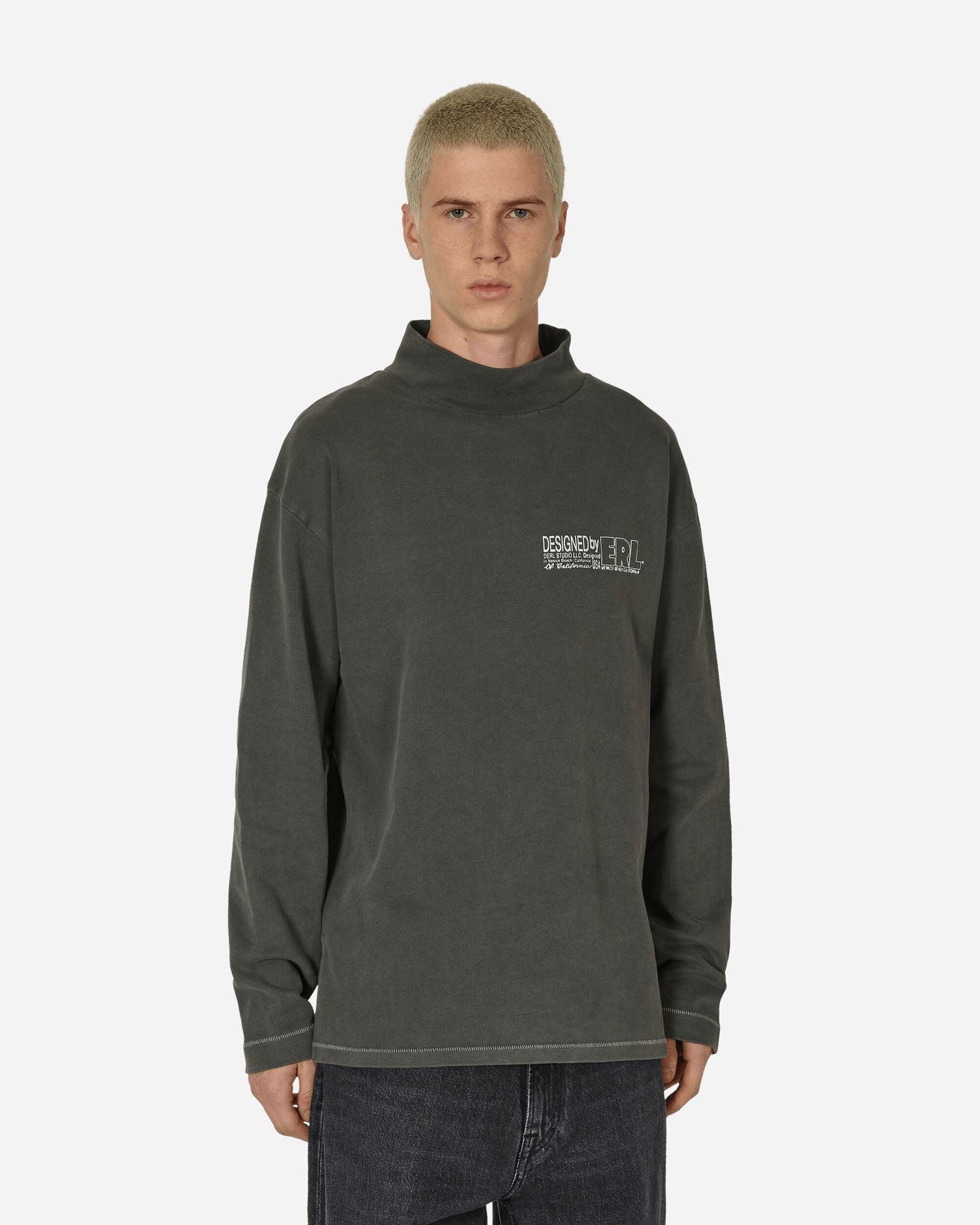 Mikina ERL Make Believe Men's Longsleeve T-Shirt Šedá | ERL08T010 1, 0