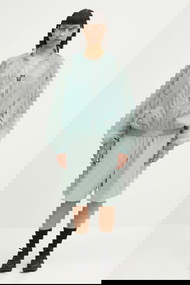 Bomber bunda Maison Margiela MM6 Maison Margiela x Salomon Transitional Translucent Bomber Jacket Tyrkysová | S52AM0327, 5