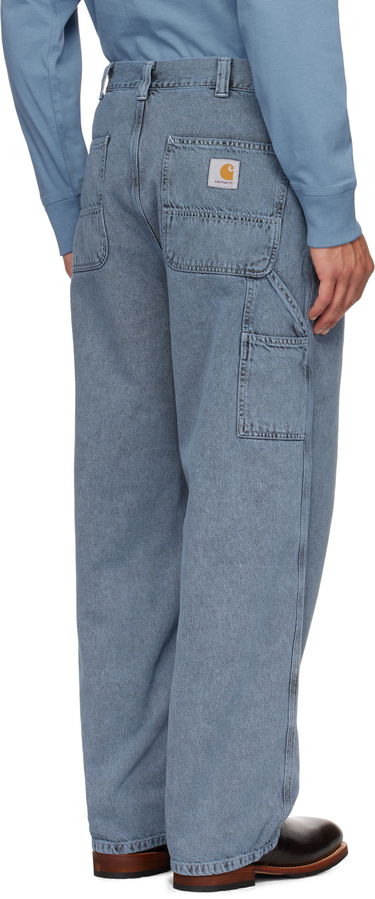 Džínsy Carhartt WIP Single Knee Jeans Modrá | I035819, 2