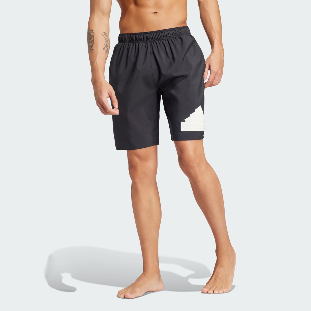 Plavky adidas Performance Logo CLX Čierna | IX9799, 0