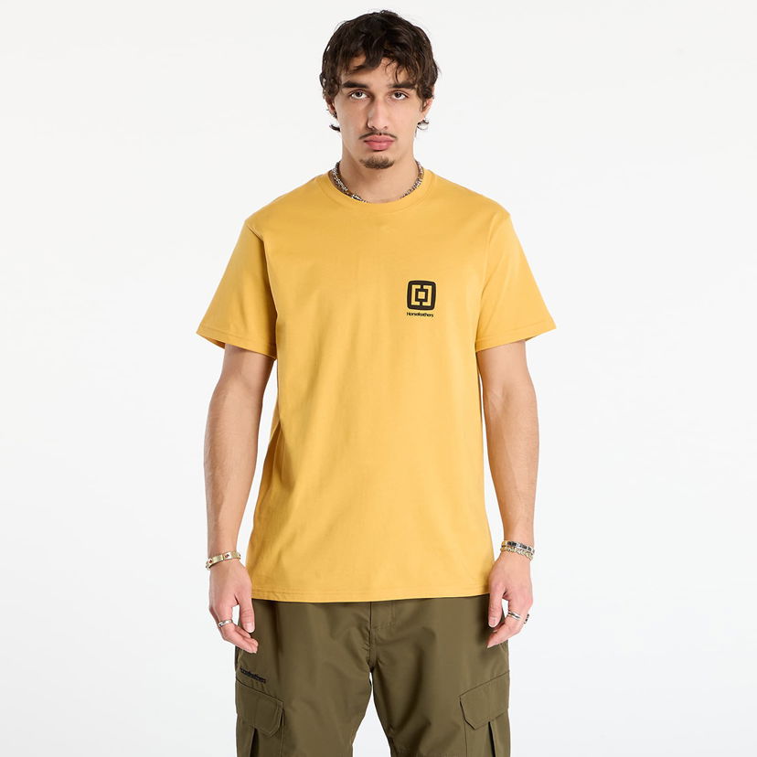 Tričko Horsefeathers Mini Logo T-Shirt Žltá | SM1350F