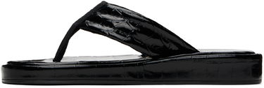 Tenisky a topánky Coperni Embossed Logo Thong Platform Sandals Čierna | COPSH37838, 2