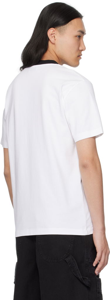 Tričko Off-White Slim Quote T-Shirt Biela | OMAA027S25JER0090110, 2