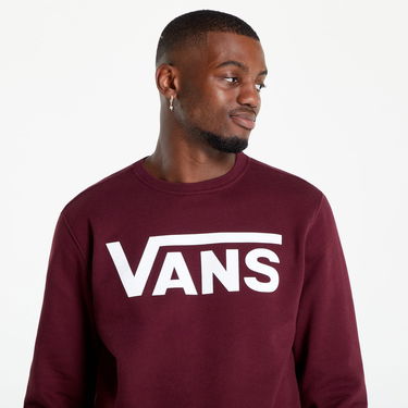 Mikina Vans Classic Crew II Vínová | VN0A456A4QU1, 4