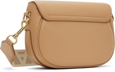 Taška cez rameno Marc Jacobs Marc Jacobs 'The Covered J Marc' Large Saddle Bag Béžová | 2S3HMS002H03, 2