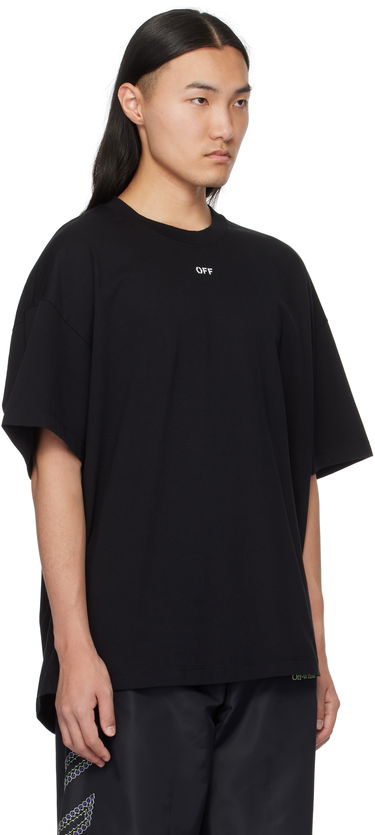 Tričko Off-White Off-White Stamp Oversize T-Shirt Čierna | OMAA161C99JER0011001, 1